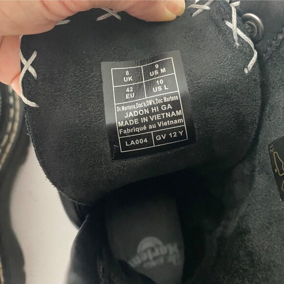 Dr. Martens Jadon Hi Gothic Americana Boots Shoes Platform - Picture 11 of 12